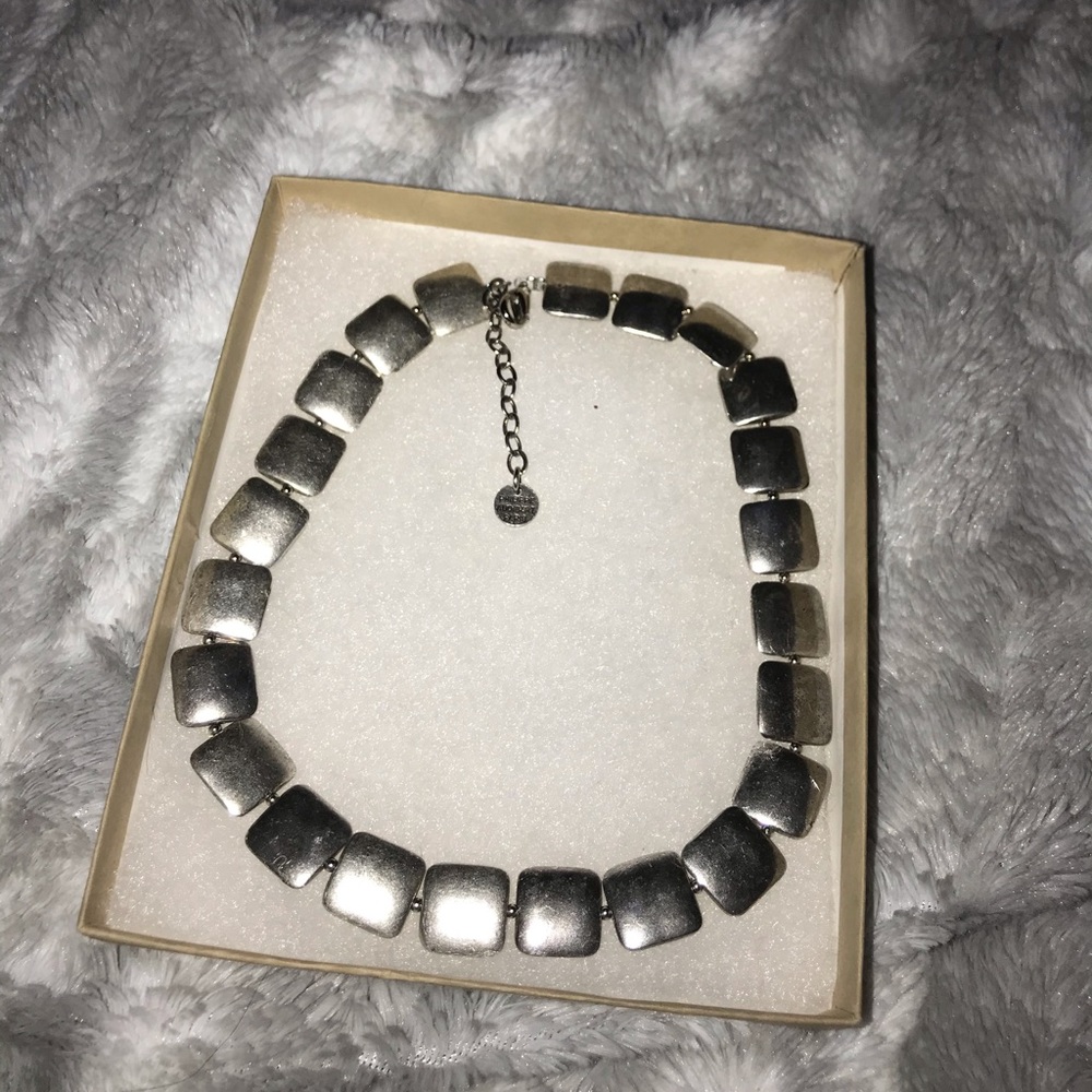 Silver Plated Necklace Philippe Audibert Paris